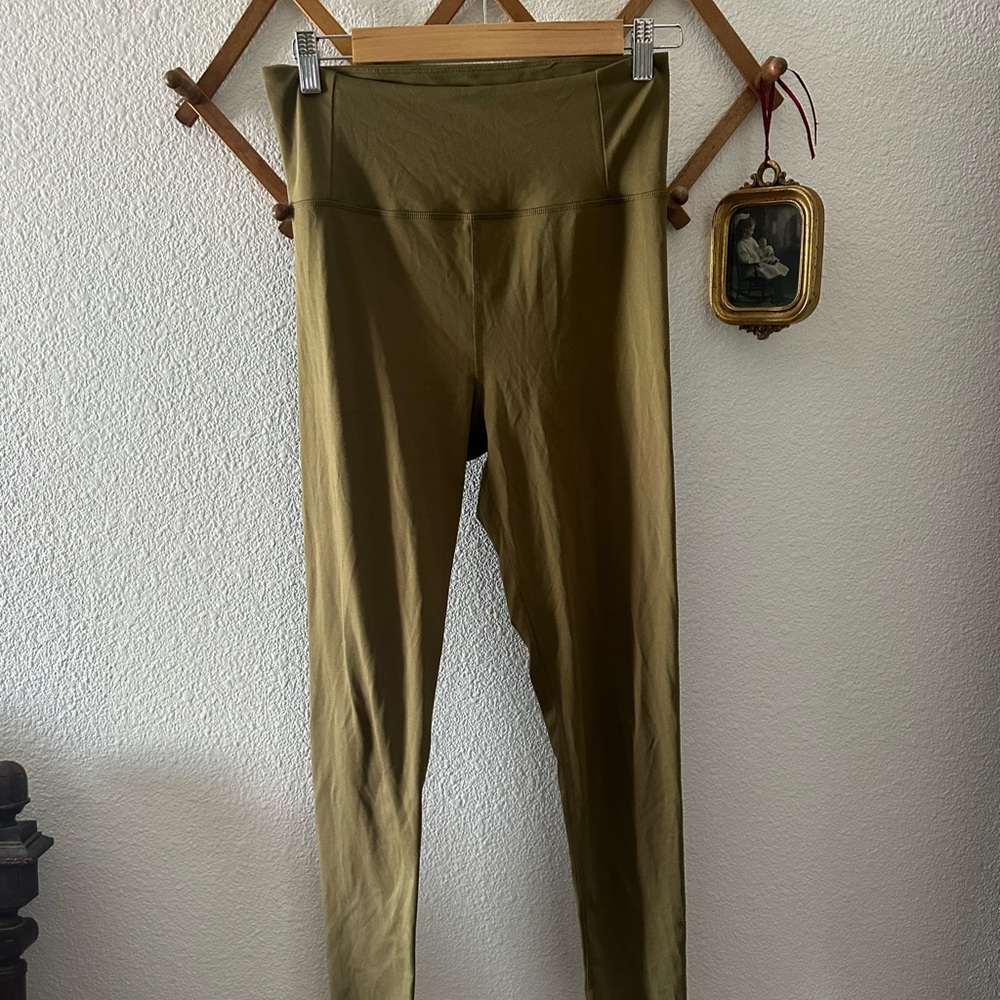 girlfriend Collective Green leggings size large